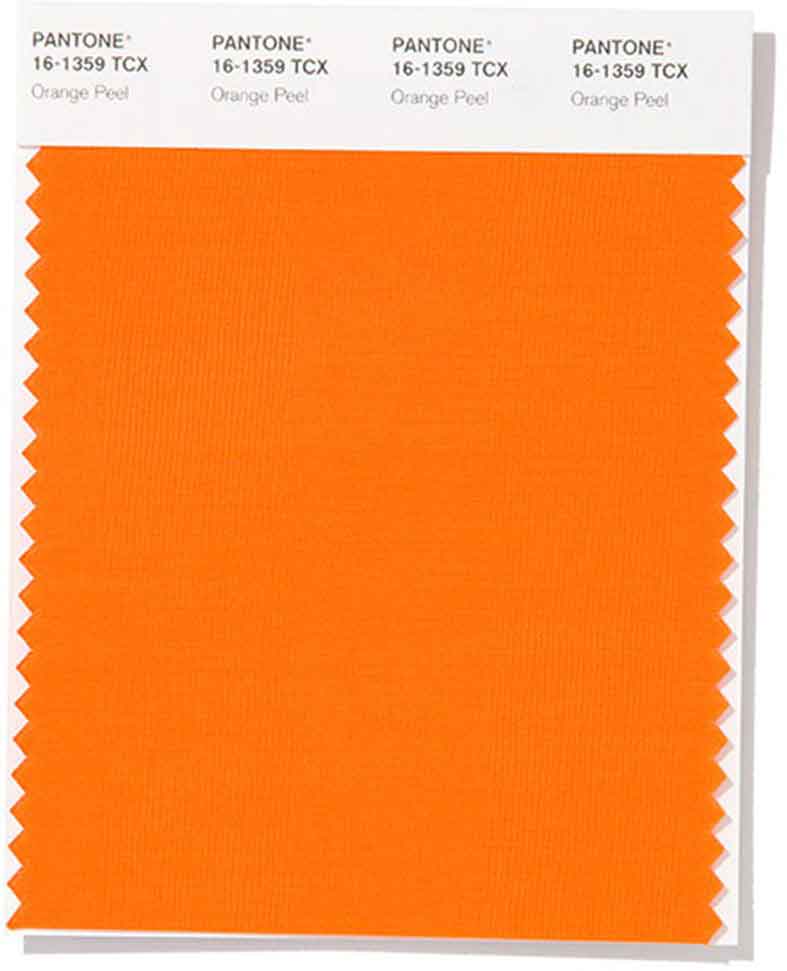 نارنجی پوست پرتقالی نارنجی رنگی است که توجه همه را به خود جلب می‌کند. یک رنگ زیبا که قطعا در ظاهر و استایل شما بسیار جلب توجه خواهد کرد. در کت، شلوار و لباس‌های زنانه خود از این رنگ استفاده کنید.